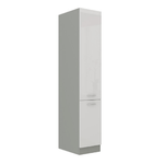 Casa si Gradina - Mobilier - Dulapuri si sifoniere - Dulapuri - Dulap inalt pentru produse alimentare, alb extra lucios, PRADO 40 DK-210 2F - Infinity.ro