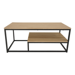 Casa si Gradina - Mobilier - Mese si birouri - Masute de cafea - Masuta de cafea, stejar deschis / negru, LARON - Infinity.ro