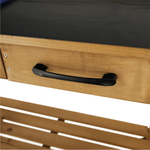 Casa si Gradina - Gradina si terasa - Mobilier exterior - Mese gradina - Masa de gradina cu chiuveta lemn / maro, BARDY - Infinity.ro