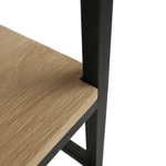 Casa si Gradina - Mobilier - Mese si birouri - Masute de cafea - Masuta de cafea, stejar deschis / negru, LARON - Infinity.ro