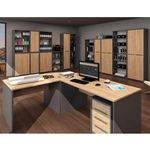 Casa si Gradina - Mobilier - Mese si birouri - Birouri - Colt la masa de calculator, stejar artisan, RIOMA TYP 13 - Infinity.ro