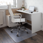 Casa si Gradina - Mobilier - Feronerie si accesorii mobila - Protectie podea sub scaun, transparenta, 140x100 cm, 0,5 mm - Infinity.ro