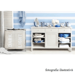 Market - Spalare si intretinere rufe - Uscatoare de rufe si accesorii - Cos de rufe din panza, gri-bej, LAUNDRY NEW TYP 1 - Infinity.ro