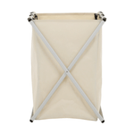 Market - Spalare si intretinere rufe - Uscatoare de rufe si accesorii - Cos de rufe din panza, gri-bej, LAUNDRY NEW TYP 1 - Infinity.ro