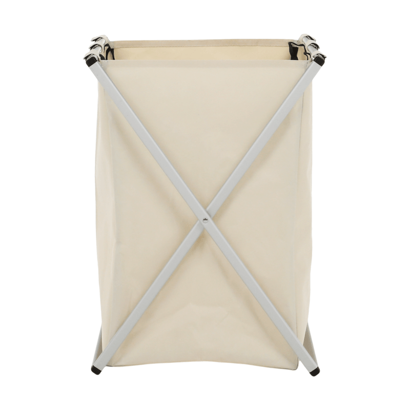 Market - Spalare si intretinere rufe - Uscatoare de rufe si accesorii - Cos de rufe din panza, gri-bej, LAUNDRY NEW TYP 1 - Infinity.ro
