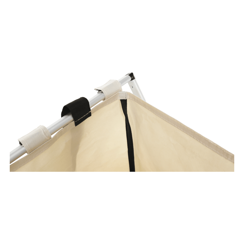 Market - Spalare si intretinere rufe - Uscatoare de rufe si accesorii - Cos de rufe din panza, gri-bej, LAUNDRY NEW TYP 1 - Infinity.ro