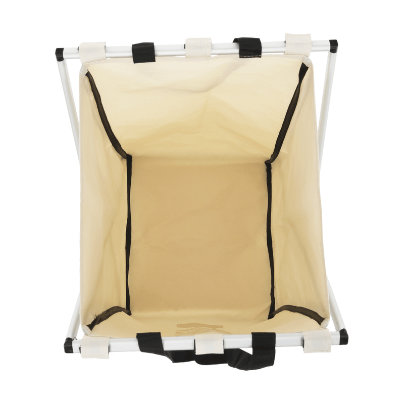Market - Spalare si intretinere rufe - Uscatoare de rufe si accesorii - Cos de rufe din panza, gri-bej, LAUNDRY NEW TYP 1 - Infinity.ro