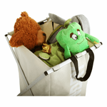 Market - Spalare si intretinere rufe - Uscatoare de rufe si accesorii - Cos de rufe din panza, gri-bej, LAUNDRY NEW TYP 1 - Infinity.ro
