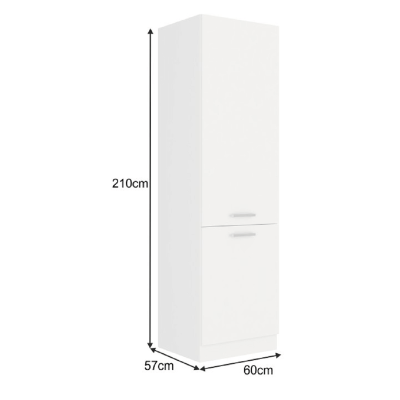 Casa si Gradina - Mobilier - Dulapuri si sifoniere - Dulapuri - Dulap inalt, alb, SPLIT 60 DK-210 2F - Infinity.ro