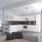 Casa si Gradina - Mobilier - Dulapuri si sifoniere - Dulapuri - Dulap inalt, alb, SPLIT 60 DK-210 2F - Infinity.ro