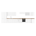 Casa si Gradina - Mobilier - Dulapuri si sifoniere - Dulapuri - Dulap inalt, alb, SPLIT 60 DK-210 2F - Infinity.ro