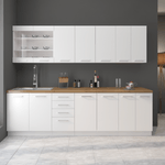 Casa si Gradina - Mobilier - Dulapuri si sifoniere - Dulapuri - Dulap inalt, alb, SPLIT 60 DK-210 2F - Infinity.ro