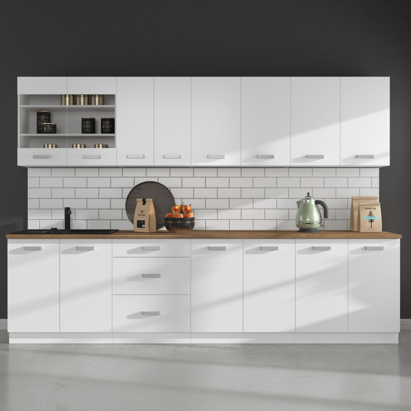 Casa si Gradina - Mobilier - Dulapuri si sifoniere - Dulapuri - Dulap inalt, alb, SPLIT 60 DK-210 2F - Infinity.ro