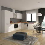 Casa si Gradina - Mobilier - Dulapuri si sifoniere - Dulapuri - Dulap inalt, alb, SPLIT 60 DK-210 2F - Infinity.ro