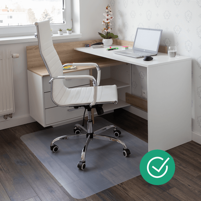 Casa si Gradina - Mobilier - Feronerie si accesorii mobila - Protectie podea sub scaun, transparenta, 140x100 cm, 0,5 mm - Infinity.ro