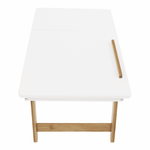 Laptop, Telefoane si Tablete - Laptopuri si accesorii - Accesorii Laptop - Standuri/Coolere notebook - Masa pliabila pentru laptop, bambus alb / natural, MELTEN - Infinity.ro