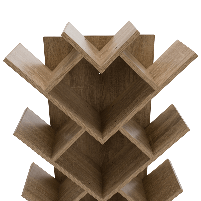 Casa si Gradina - Mobilier - Biblioteci si rafturi - Rafturi - Raft, stejar maro-gri, VEVEY - Infinity.ro