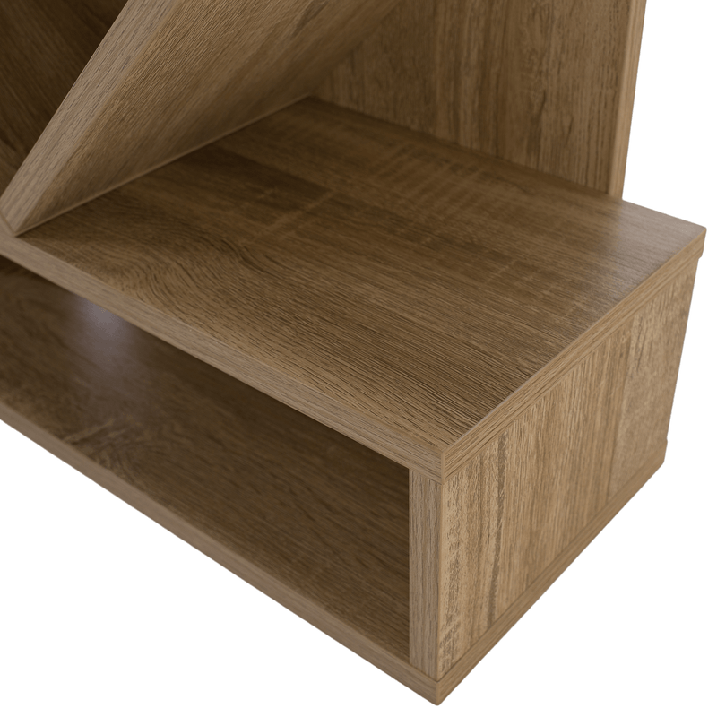 Casa si Gradina - Mobilier - Biblioteci si rafturi - Rafturi - Raft, stejar maro-gri, VEVEY - Infinity.ro