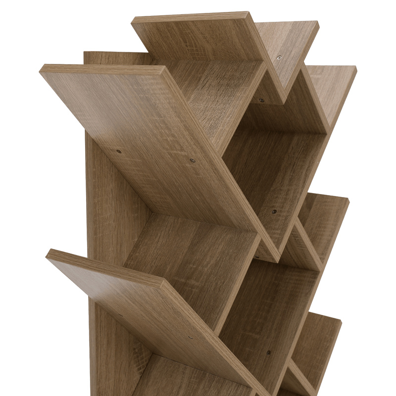 Casa si Gradina - Mobilier - Biblioteci si rafturi - Rafturi - Raft, stejar maro-gri, VEVEY - Infinity.ro