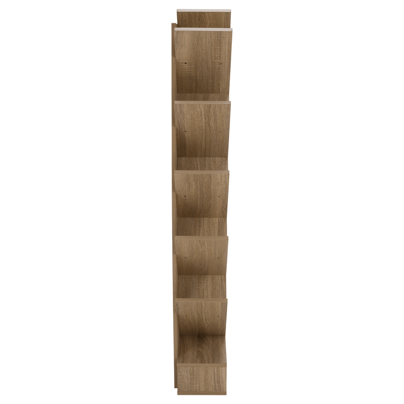 Casa si Gradina - Mobilier - Biblioteci si rafturi - Rafturi - Raft, stejar maro-gri, VEVEY - Infinity.ro
