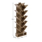 Casa si Gradina - Mobilier - Biblioteci si rafturi - Rafturi - Raft, stejar maro-gri, VEVEY - Infinity.ro