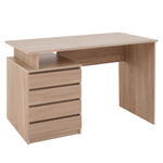 Casa si Gradina - Mobilier - Mese si birouri - Birouri - Masa PC, stejar sonoma, HANY NEW - Infinity.ro
