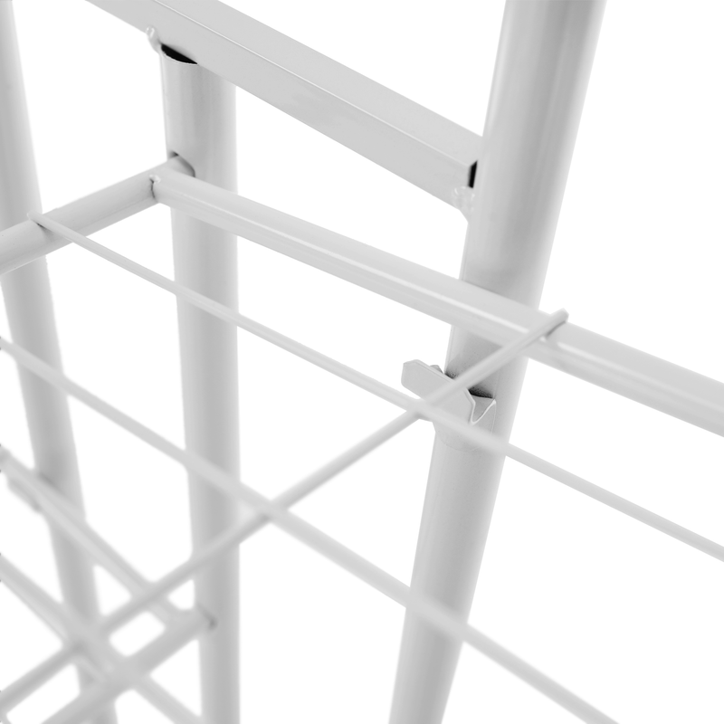 Casa si Gradina - Gradinarit si plante - Plante si ghivece - Ghivece si suporturi - Suport pentru flori din metal, alb, BAMIR TIP 2 - Infinity.ro