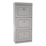 Casa si Gradina - Mobilier - Dulapuri si sifoniere - Dulapuri pantofi - Pantofar, 3 compartimente, gri, SEBER TYP 2 - Infinity.ro