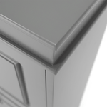 Casa si Gradina - Mobilier - Dulapuri si sifoniere - Dulapuri pantofi - Pantofar, 3 compartimente, gri, SEBER TYP 2 - Infinity.ro