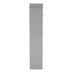 Casa si Gradina - Mobilier - Dulapuri si sifoniere - Dulapuri pantofi - Pantofar, 3 compartimente, gri, SEBER TYP 2 - Infinity.ro