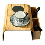 Casa si Gradina - Mobilier - Mese si birouri - Masute de cafea - Organizator, bambus natural, VISE - Infinity.ro