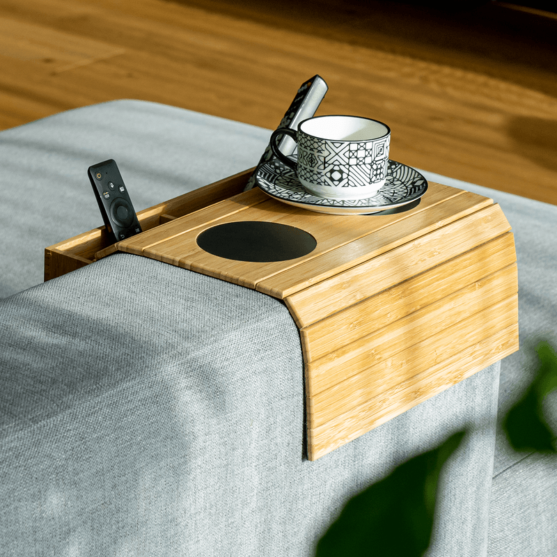 Casa si Gradina - Mobilier - Mese si birouri - Masute de cafea - Organizator, bambus natural, VISE - Infinity.ro