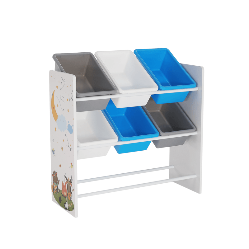 Casa si Gradina - Mobilier - Organizare si depozitare - Cutii depozitare - Organizator/raft pentru jucarii, multicolor/model, DARLING TIP 3 - Infinity.ro