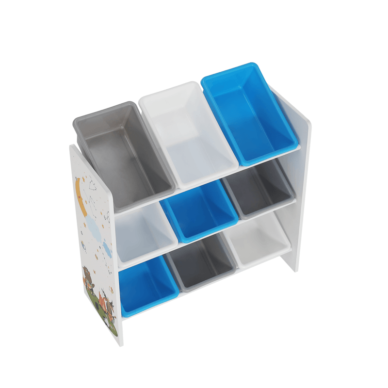 Casa si Gradina - Mobilier - Organizare si depozitare - Cutii depozitare - Organizator/raft pentru jucarii, multicolor/model, DARLING TIP 3 - Infinity.ro