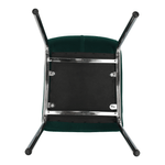Casa si Gradina - Mobilier - Scaune si fotolii - Scaune - Scaun de masa, tesatura de catifea smarald / crom, GERDA NEW - Infinity.ro