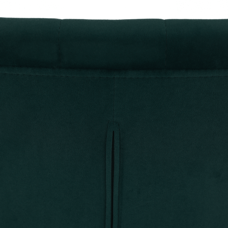 Casa si Gradina - Mobilier - Scaune si fotolii - Scaune - Scaun de masa, tesatura de catifea smarald / crom, GERDA NEW - Infinity.ro
