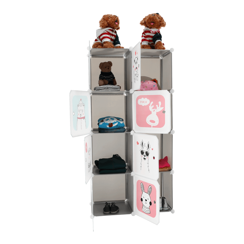 Casa si Gradina - Mobilier - Dulapuri si sifoniere - Dulapuri - Dulap modular pentru copii,  gri / model pentru copii, ATREY - Infinity.ro