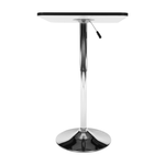 Casa si Gradina - Mobilier - Mese si birouri - Mese living - Masa pentru bar cu inaltimea reglabila, negru, 57x84-110 cm, FLORIAN - Infinity.ro
