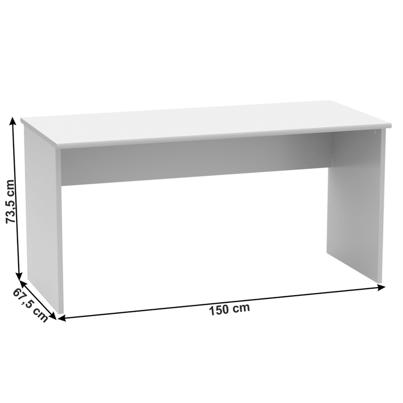 Casa si Gradina - Mobilier - Seturi de mobilier - Seturi dormitor - Set pentru birou, alb, JOHAN 2 NEW - Infinity.ro