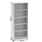 Casa si Gradina - Mobilier - Seturi de mobilier - Seturi dormitor - Set pentru birou, alb, JOHAN 2 NEW - Infinity.ro
