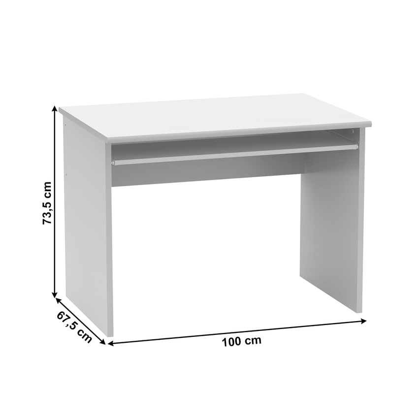 Casa si Gradina - Mobilier - Seturi de mobilier - Seturi dormitor - Set pentru birou, alb, JOHAN 2 NEW - Infinity.ro
