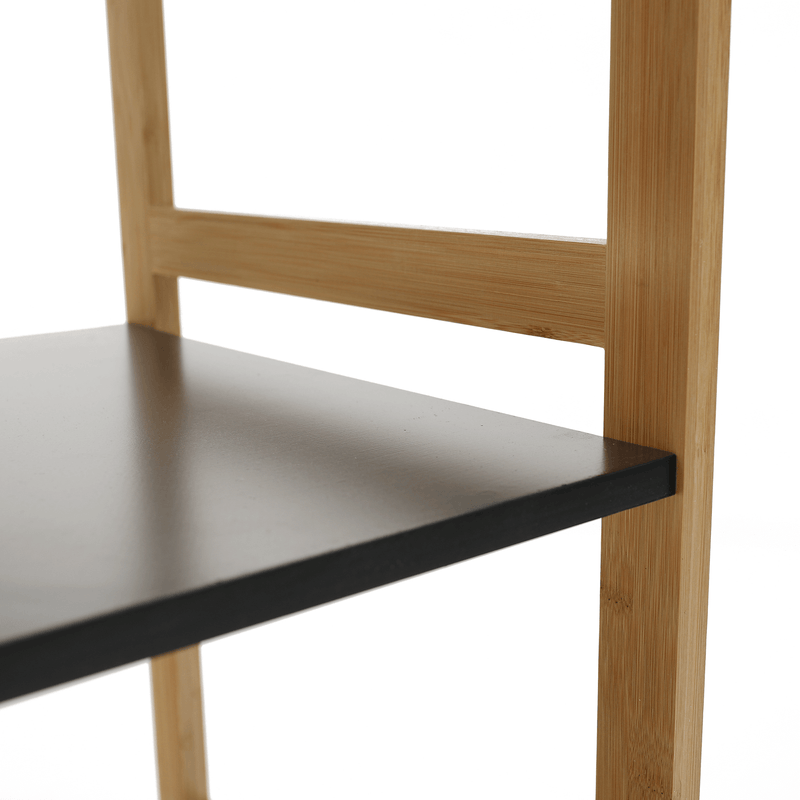 Casa si Gradina - Mobilier - Biblioteci si rafturi - Rafturi - Etajera cu 4 rafturi, natural / negru, NAOKO - Infinity.ro
