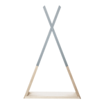 Casa si Gradina - Mobilier - Biblioteci si rafturi - Rafturi - Raft pentru copii, gri / natural, JOLI - Infinity.ro