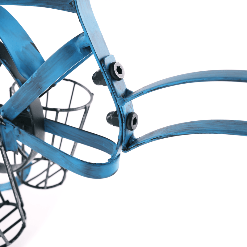 Casa si Gradina - Gradinarit si plante - Plante si ghivece - Ghivece si suporturi - Ghiveci RETRO in forma de bicicleta, negru / albastru, ALBO - Infinity.ro