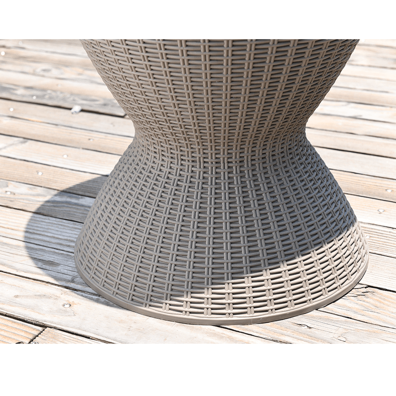 Casa si Gradina - Gradina si terasa - Mobilier exterior - Mese gradina - Masa de racire pentru gradina, gri, FABIR - Infinity.ro