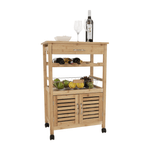 Casa si Gradina - Mobilier - Comode si corpuri - Corpuri bucatarie - Carucior de servire, natural, NAVID - Infinity.ro