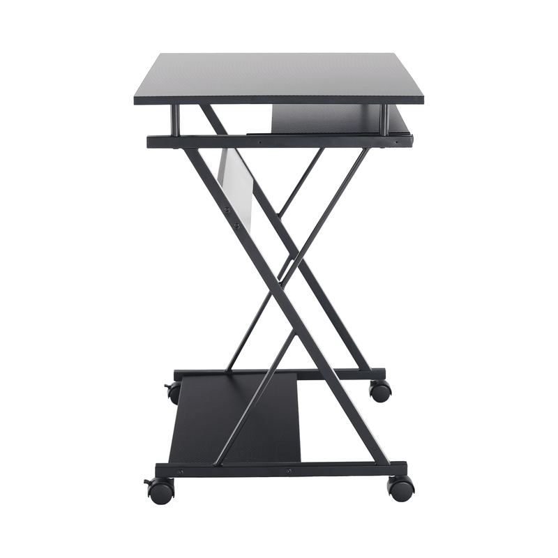 Casa si Gradina - Mobilier - Mese si birouri - Birouri - Masa mobila pentru PC/masa de joc cu roti, negru, TARAK - Infinity.ro