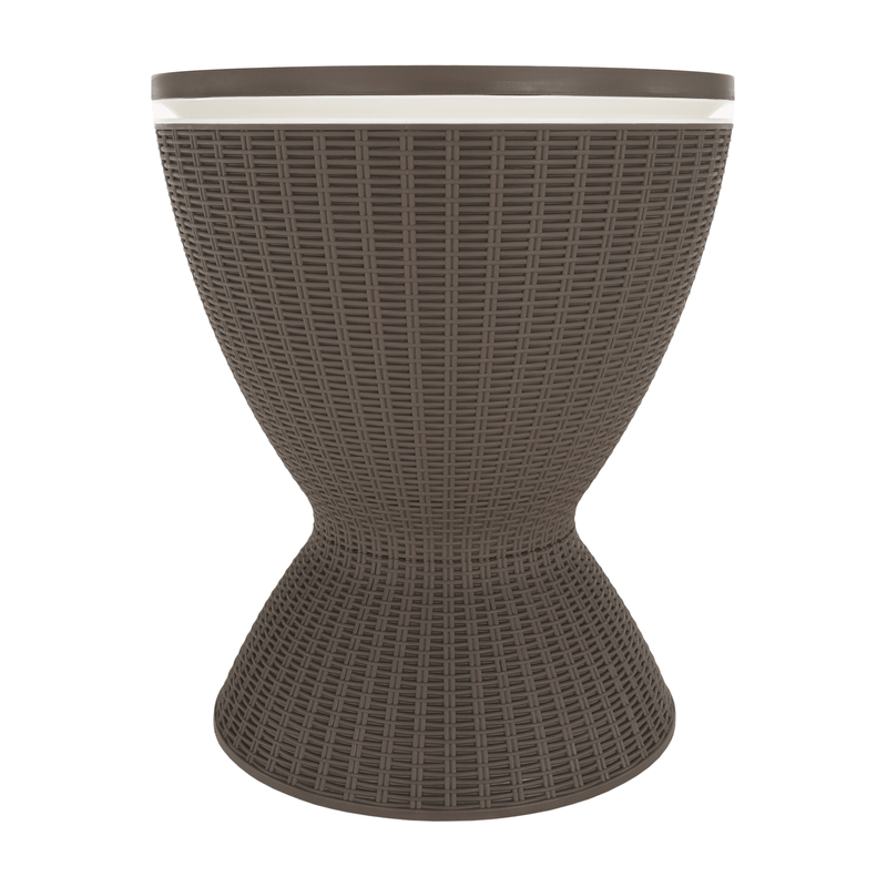 Casa si Gradina - Gradina si terasa - Mobilier exterior - Mese gradina - Masa de racire pentru gradina, gri, FABIR - Infinity.ro