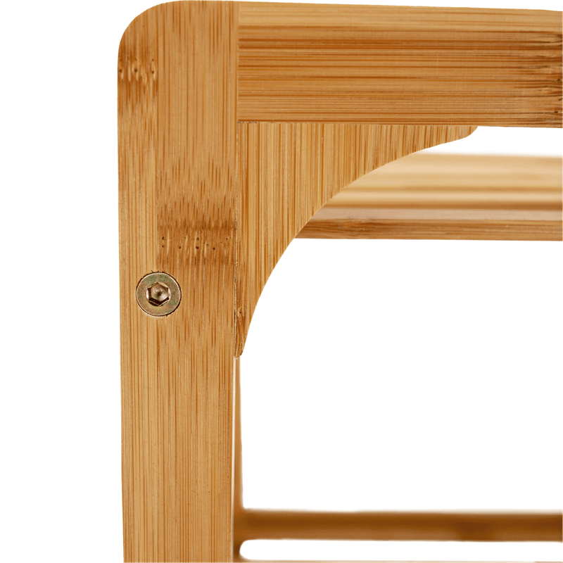 Casa si Gradina - Mobilier - Organizare si depozitare - Cutii depozitare - Cos de rufe, bambus natural/gri, KERI NEW - Infinity.ro