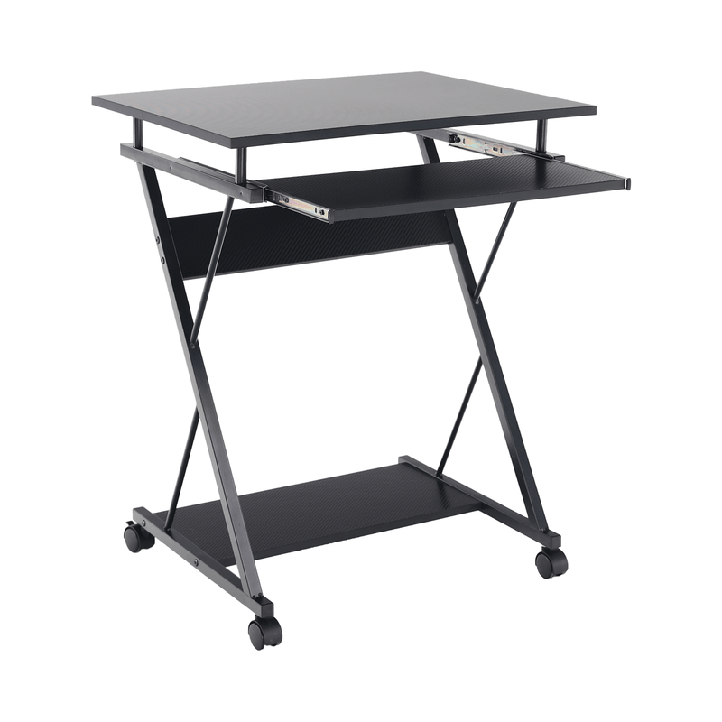 Casa si Gradina - Mobilier - Mese si birouri - Birouri - Masa mobila pentru PC/masa de joc cu roti, negru, TARAK - Infinity.ro